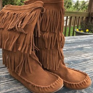 Steve Madden Takoda Moccasin Boots